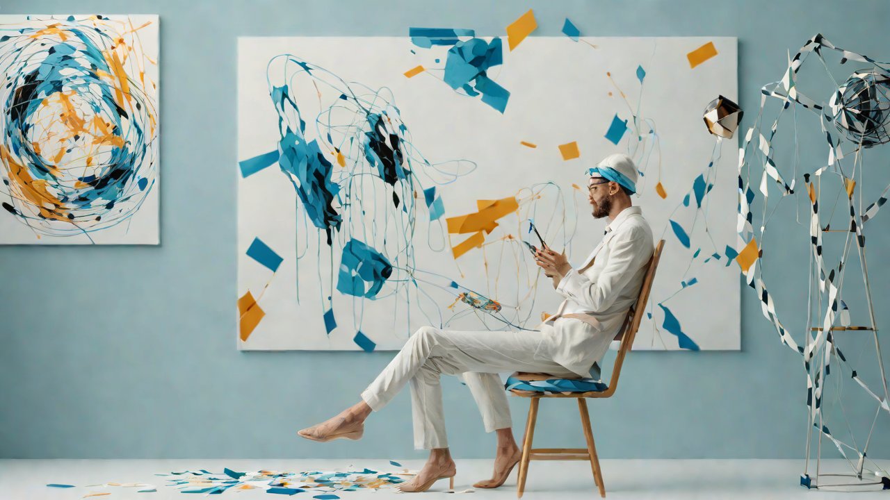 理解AIGC模型与画家的笔触