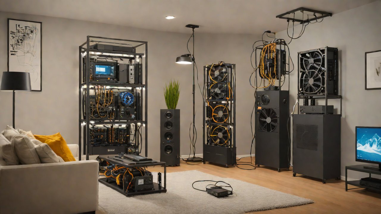 连接矿机与AI监控系统