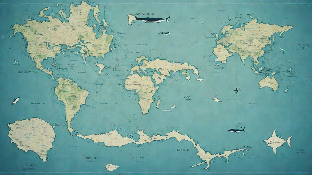 巨鲸地址的地理位置标签分布规律?