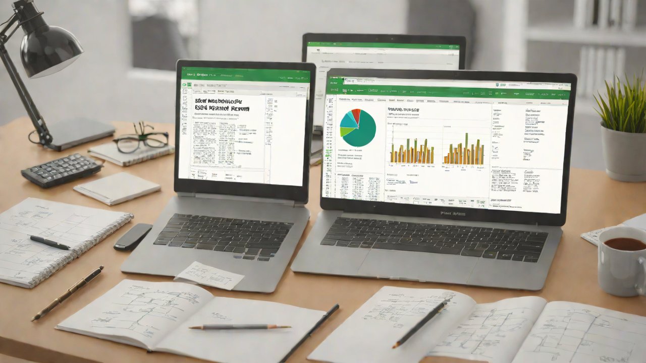 检查与调整：确保报告准确无误