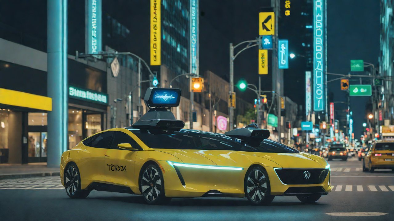 Robotaxi与交通灯之间的M2M结算