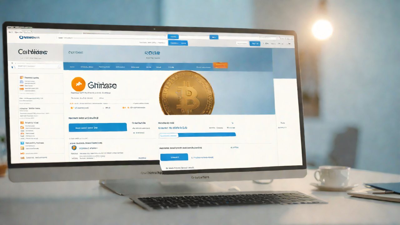 进入Coinbase官网